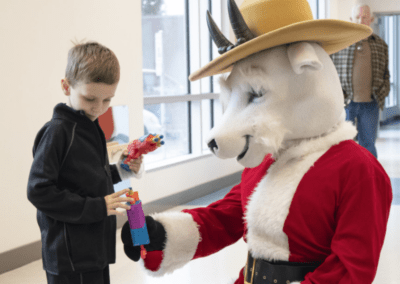 Range Riders visit Logan Health Children's patients