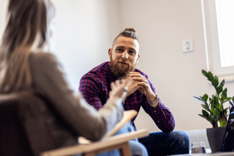 Behavioral health patient - young man