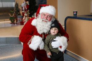 Santa at NICU PICU 2024_10