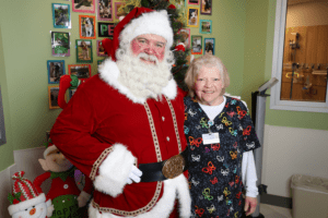Santa at NICU PICU 2024_12