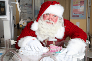 Santa at NICU PICU 2024_9