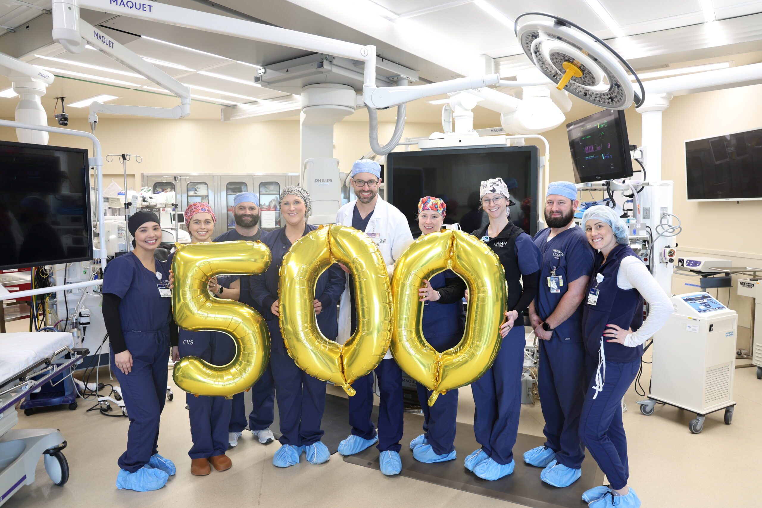 Logan Health performs 500th TAVR Surgery