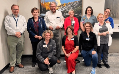 Dr. Robert Clary receives first Buffalo Pin at the Logan Health Hi-Line facilities as Guiding Gratitude expands regionally
