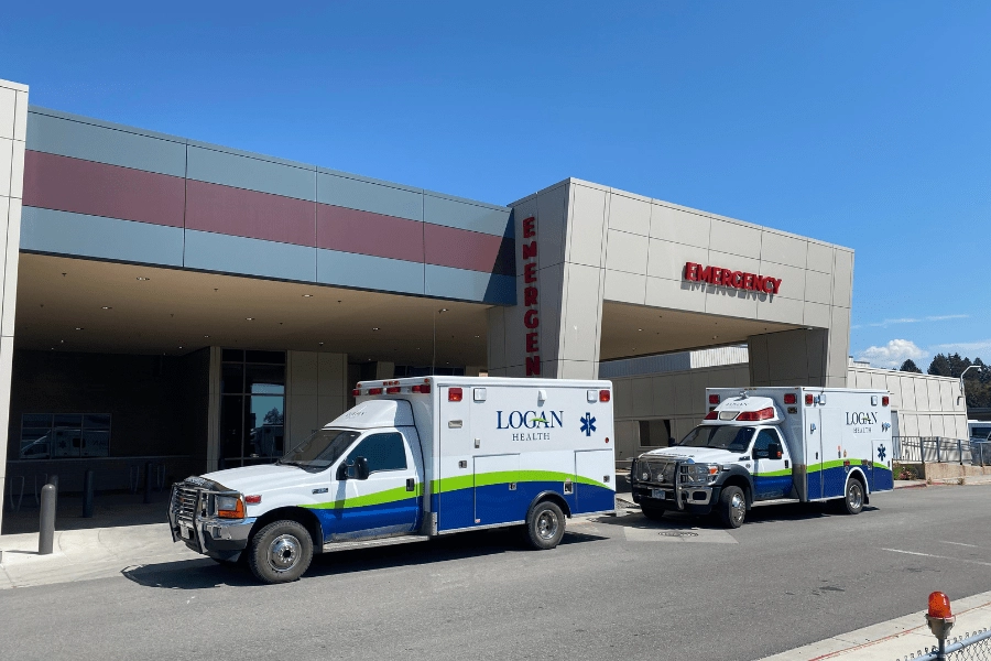Ambulance at Kalispell ER_1