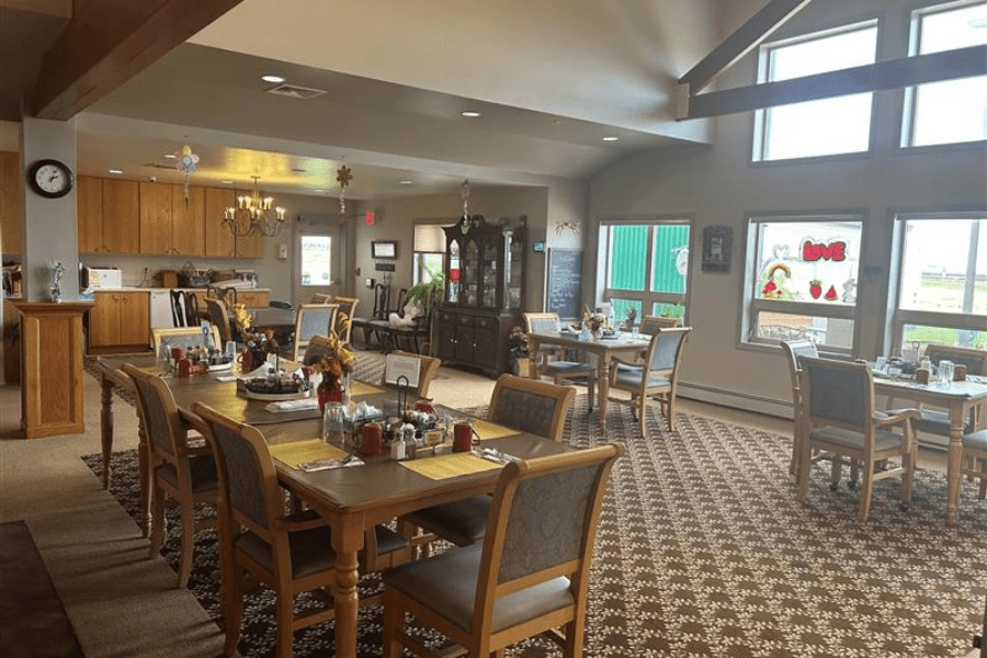 Chester Assisted Living Dining Room