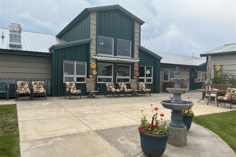 Chester Assisted Living Patio