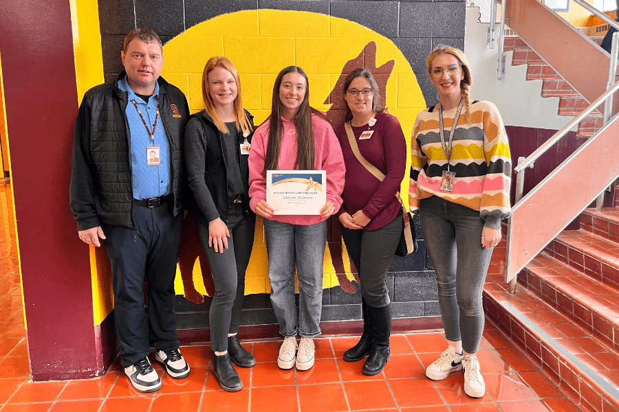 Addie Richman of Shelby High School