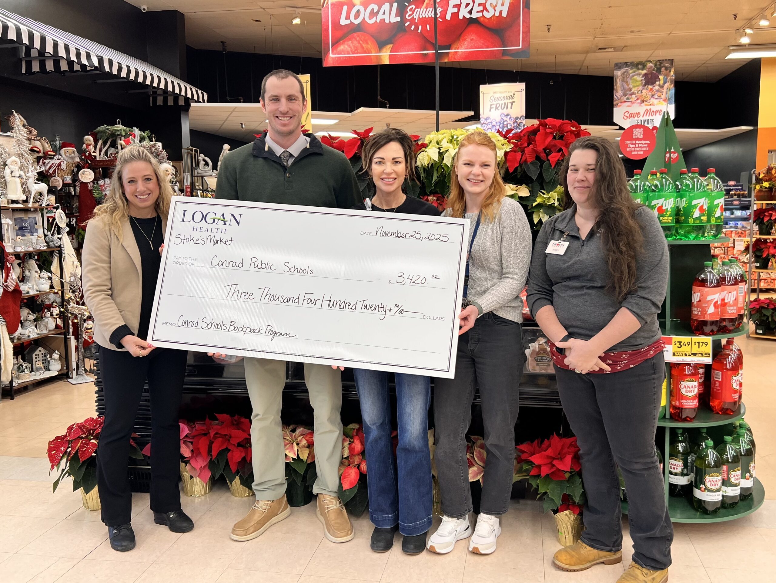 CONRAD School Check with Stokes Market