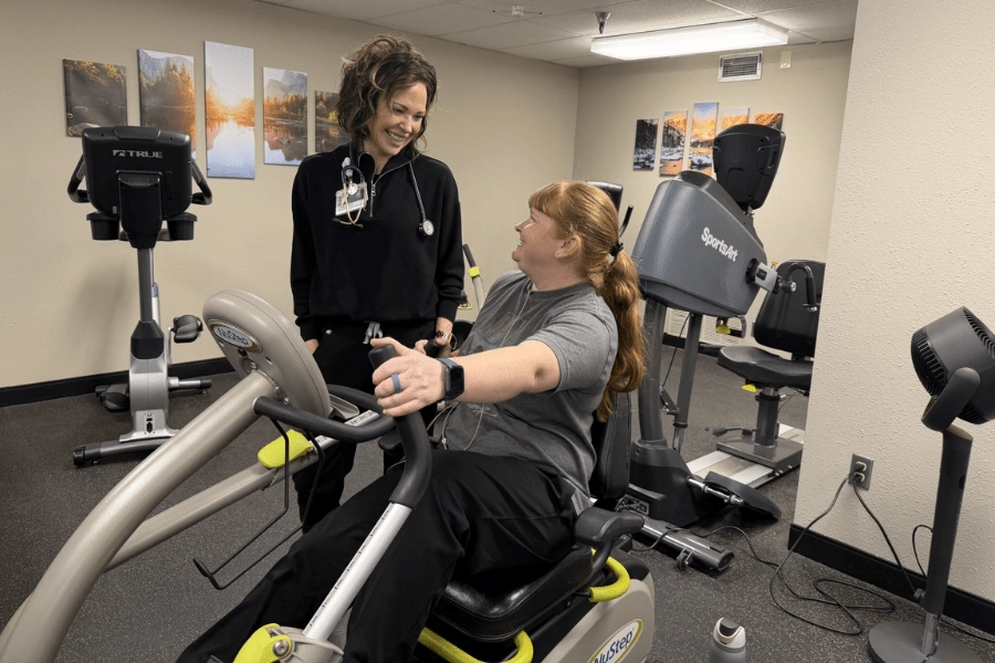Knowing Your Heart: Certified cardiac rehab program helps Erin Fenger reclaim strength after heart events