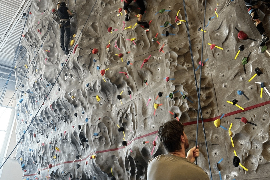 Inaugural Redpoint Rally brings competition and community to the wall