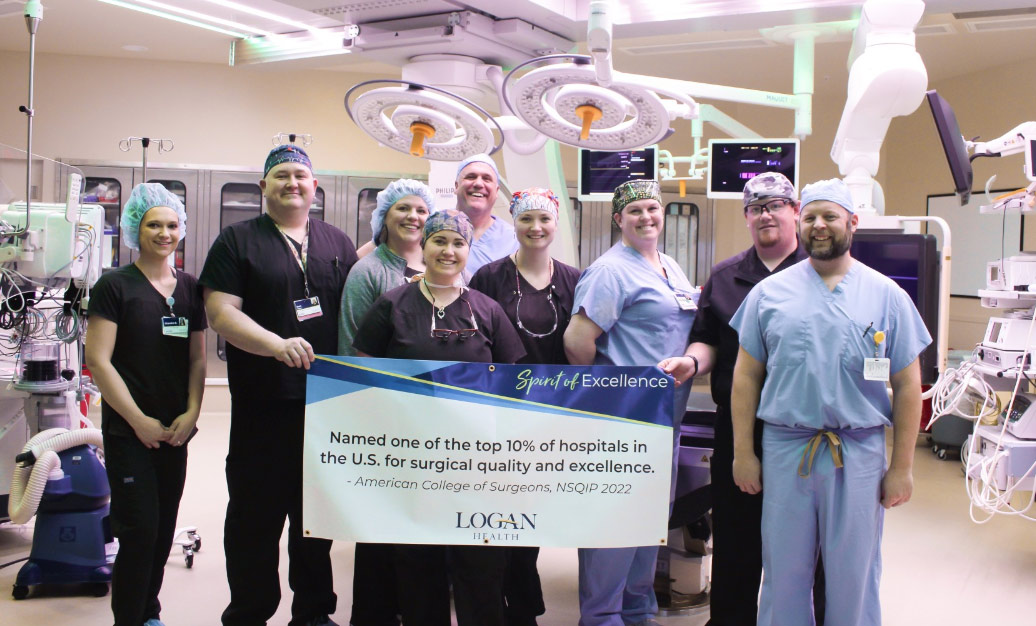 Logan Health Medical Center receives national recognition as a top hospital for surgical safety and excellence