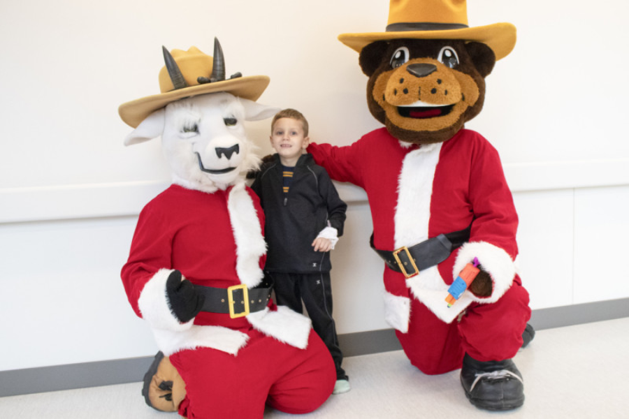 Santa and friends spread cheer at Logan Health Children’s