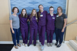 CNA students