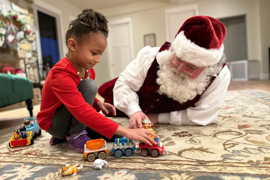 Sensory-friendly Santa visits offered December 9, 2023