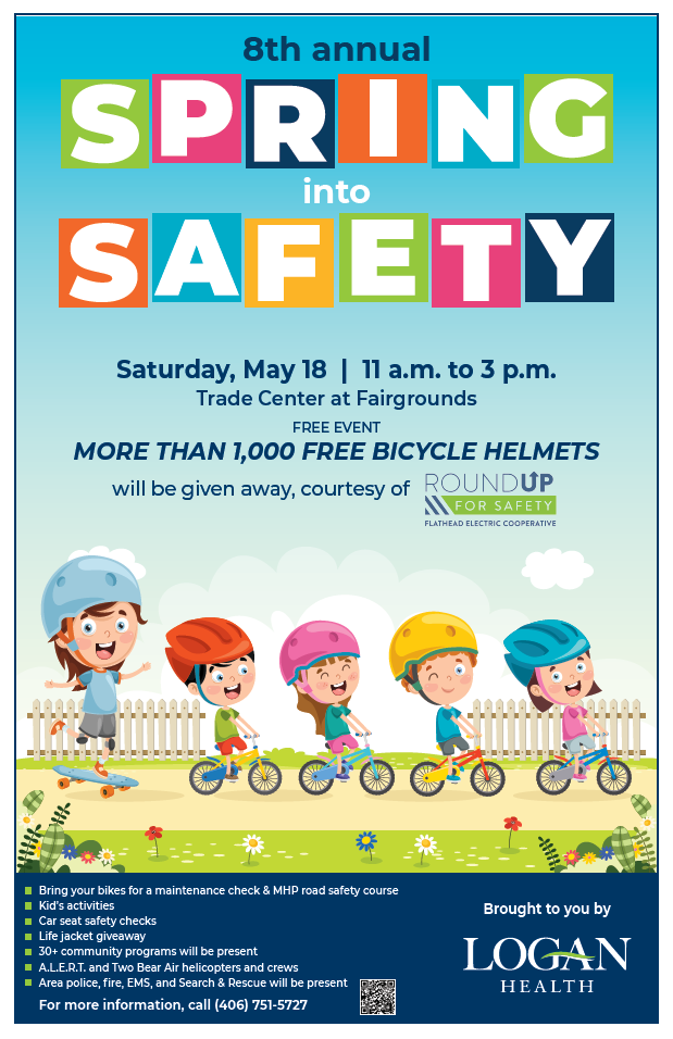 Spring into safety poster