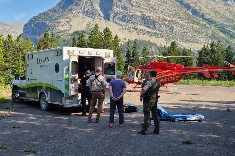 Ambulance and ALERT in Glacier