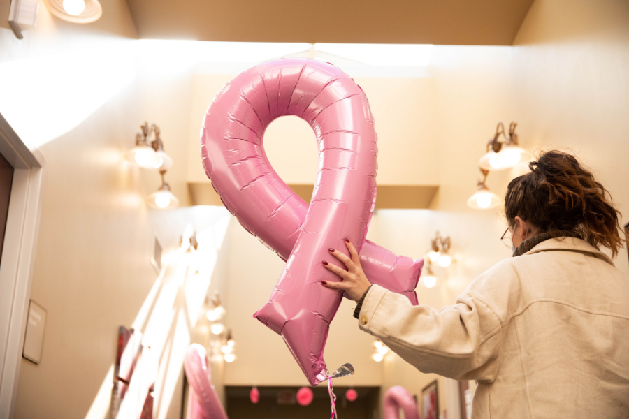 breast health-pink ribbon