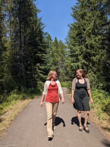 Walk with a coworker to boost productivity.