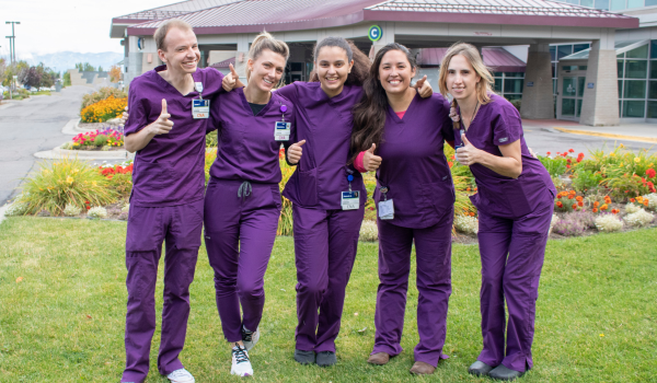 CNA students Logan Health Robotic Assisted Program for Advanced Lung Cancer
