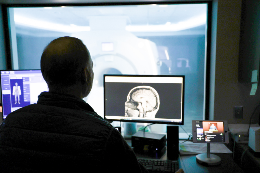 Imaging MRI scan