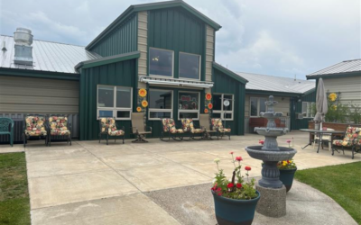 Logan Health – Chester Assisted Living receives garden bed donation