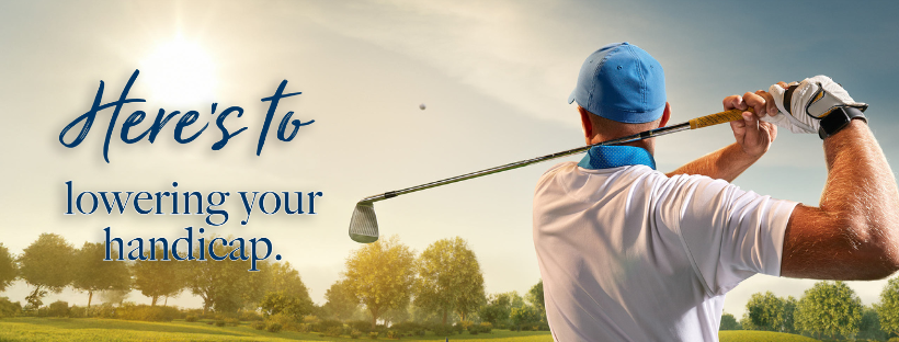 Here's to ortho golf banner