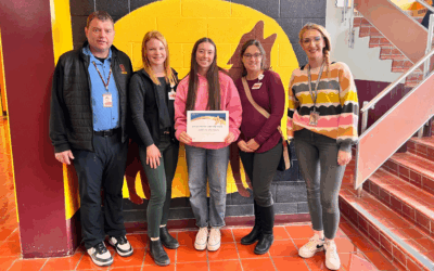 Shelby High School Senior Honored with Winslow Nichols Leadership Award