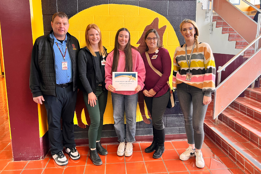 Shelby High School Senior Honored with Winslow Nichols Leadership Award