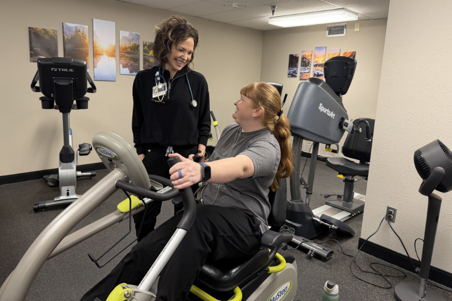 Knowing Your Heart: Certified cardiac rehab program helps Erin Fenger reclaim strength after heart events
