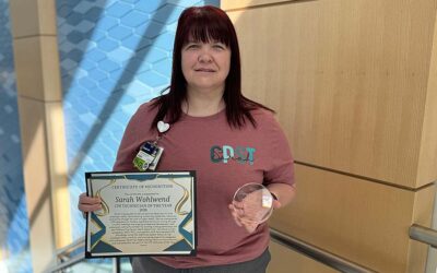 Sarah Wohlwend Honored as Montana Child Passenger Safety Technician of the Year