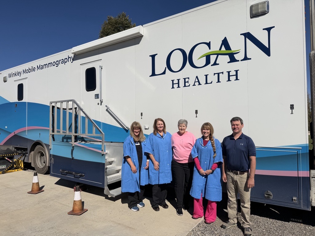 Mammography robe donation in Conrad